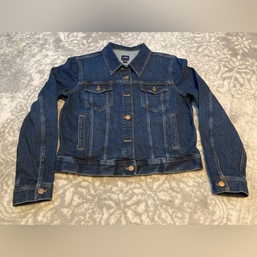 J. Crew Dark Blue Denim Jacket